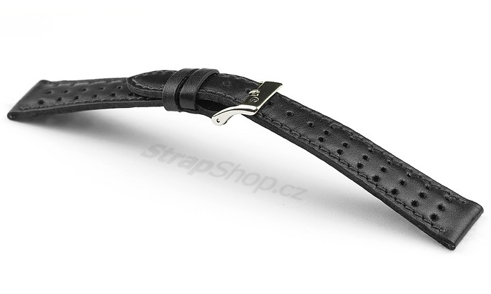 Řemínek k hodinkám CAMPAGNOLO Race - černá (01) 20 mm
