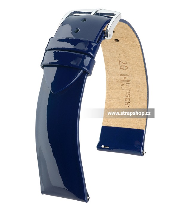 Řemínek k hodinkám HIRSCH Diva M - modrá (80) 20 mm dámský