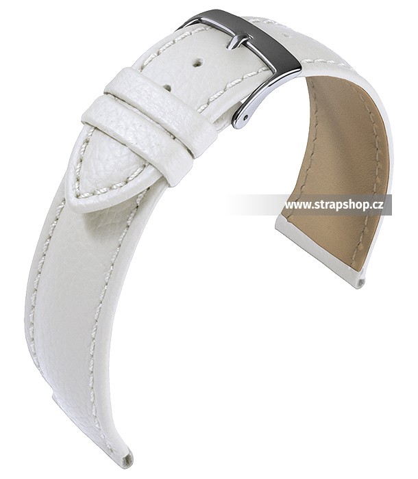 Řemínek k hodinkám BARINGTON Fancy Classic - bílá (11) 20 mm pánský