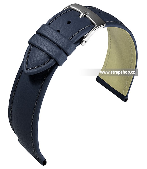 Řemínek k hodinkám BARINGTON Fancy Classic - tmavě modrá (50) 20 mm pánský