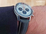 HIRSCH Tiger  - černá - Breitling Navitimer