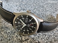 HIRSCH Boston  - černá - Seiko SNZG15